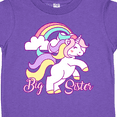 thumbnail image 4 of Inktastic Big Sister Unicorn Girls Toddler T-Shirt, 4 of 5