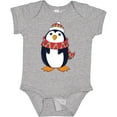 thumbnail image 3 of Inktastic Cuddly Christmas Penguin Boys or Girls Baby Bodysuit, 3 of 5