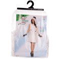 thumbnail image 2 of Forum Women's Plush Snowman Costume Dress, White, One Size, 2 of 2