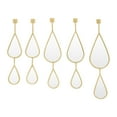 thumbnail image 5 of 5Pcs Water Drop Decorative Mirrors Art Decorative Mirror Wall Decor Home Decor, 5 of 14