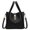 Black, variant on HUISZJ Shoulder Bag Bucket Bag, PU Leather Crossbody Bag with Inner Bag, Magnetic Crossbody Bag for Work Travel (Black)