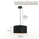 thumbnail image 2 of Lampara Colgante Decorativa Deydan Negro Iluminacion Luz Vic, 2 of 4