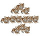 thumbnail image 5 of Parche de tigre Bling Bling 12 piezas de pegatinas de tela bordadas, 5 of 12