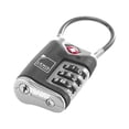 thumbnail image 2 of Lewis N Clark TSA Cable Lock 2-Pack, Black, 2 of 5