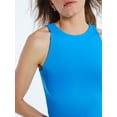 thumbnail image 4 of Scoop Women's Sleeveless High Neck Contour Top, Sizes XS-XXL, 4 of 5