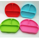 thumbnail image 1 of Platos con ventosa para bebés, niños pequeños, manteles individuales de silicona para niños que se adhieren a las bandejas y mesas de sillas altas, platos para bebés, platos para niños Zhivalor SYN044-3, 1 of 4