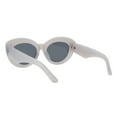 thumbnail image 3 of Women's Fashion Sunglasses Oversized Oval Butterfly Frame UV400 Gray, 3 of 4