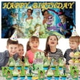 thumbnail image 5 of Tiana The Princess and the Frog Party Supplies Decor Cups Fans Decorations Honeycomb Centerpieces Cake Toppers, 5 of 6