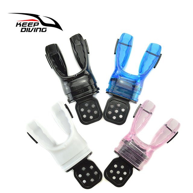 Volkmi KEEP DIVING Thermoplastic Silicone Mouthpiece Second Stage Breathing Tube Thermoforming MP-01 Pink_One Size
