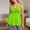 Green Tops, variant on Women Casual Shirts Simple Solid Color Fashion Summer Sleeveless Tops With Back Hollow And Front Button Detail Blouse Trendy Dailywear