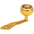 thumbnail image 2 of Aluminum Alloy Baitcasting Reel Handle Grip, Rocker Arm Replacement, 8x5mm B Type, Gold, 2 of 8