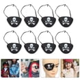 thumbnail image 3 of 12Pcs Pirate Theme Eye Covers Plastic Single Eye Masks Novelty Party Eye Covers Cosplay Props, 3 of 8