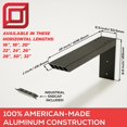 thumbnail image 2 of The Original™ Industrial L Countertop Support Bracket (18 inch), 2 of 8