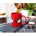 thumbnail image 4 of Marvel Comics Spider-Man Classic Mask Ceramic Mug | Holds 20 Ounces, 4 of 8