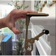 thumbnail image 4 of Fireplace Stocking And Garland Hanger,Garland Hanger For Door Framegarland Holder For Mantle,Adjustable 2 In 1 Double Mantel Hangers For Front Door,Christmas Stocking Holder For Home,1PCS, 4 of 6