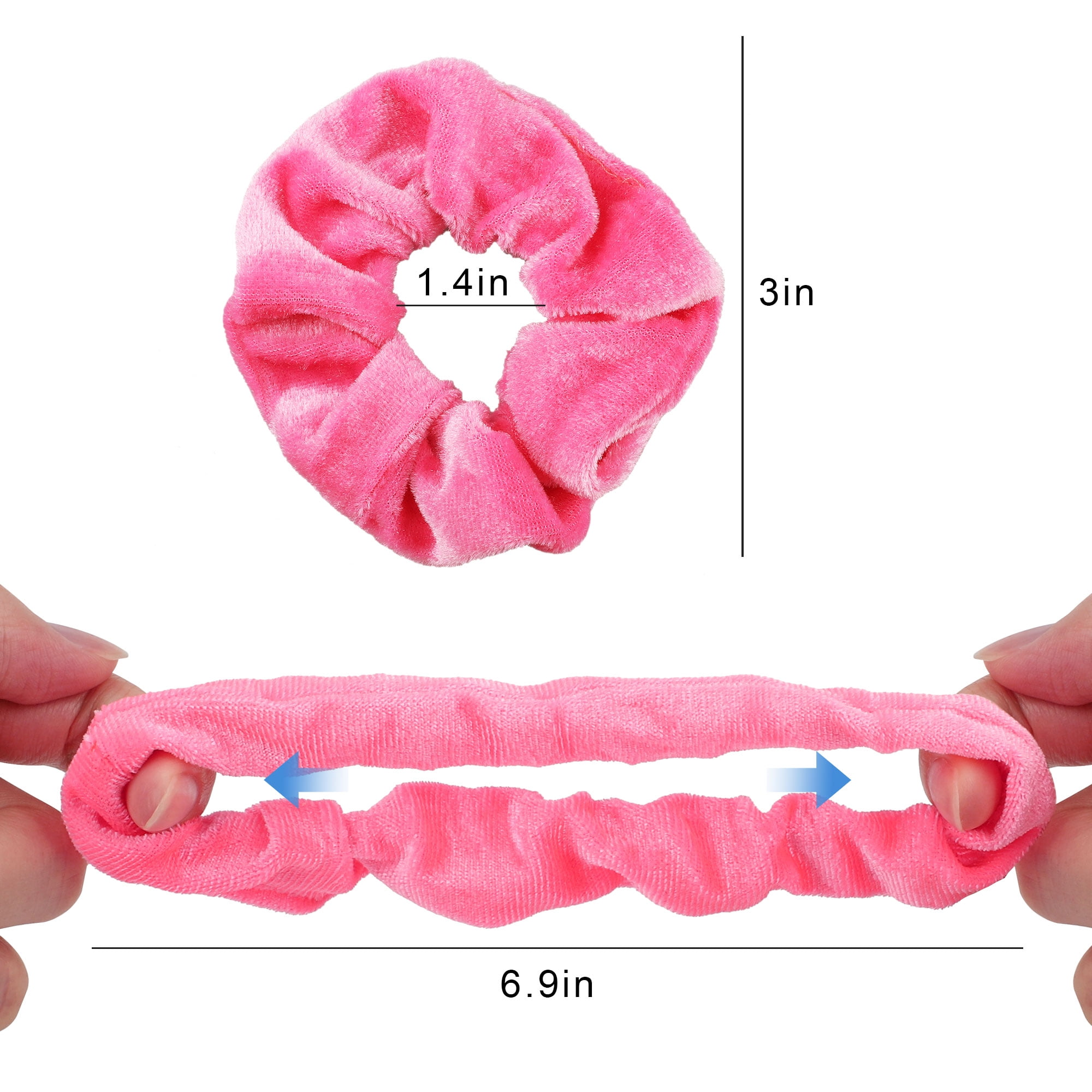 Twin Tail Scrunchies (Pink)'s Code & Price - RblxTrade