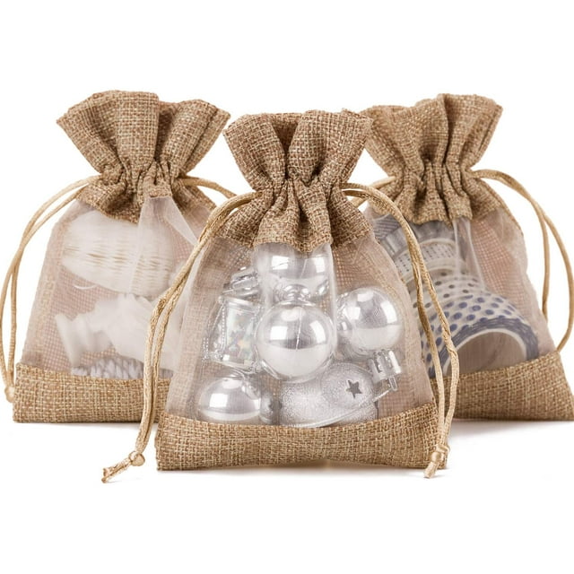 EcoNesxp 20pcs20pcs burlap drawstring gift bag burlap drawstring gift bag