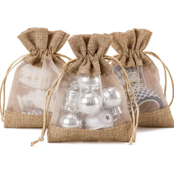 EcoNesxp 20pcs20pcs burlap drawstring gift bag burlap drawstring gift bag