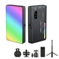 thumbnail image 1 of Mistaha W140 RGB LED Video Light Kit Pocket Video Conference Lighting CRI95+ 2500K-9000K Dimmable, 1 of 8