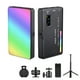 thumbnail image 1 of 0K Regulable 20 efectos de iluminación con trípode de escritorio Soporte para teléfono con cabezal de bola Clip de computadora Adaptador de zapata para vlog móvil Transmisión en vivo Reunión en línea Andoer-2 Lámpara de fotografía, 1 of 7