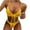 Yellow, variant on Swimsuits for Women,Womens Solid Bandage Bikini Push-Up Pad Swimwear Swimsuit Beachwear Set Black M(M)