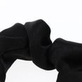 thumbnail image 3 of Coleteros de terciopelo, bandas elásticas de terciopelo para el cabello, bandas para la cabeza con coleteros, Negro, 3 of 9