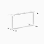Desky Dual Sit Stand Desk Frame - Space Gray