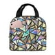 thumbnail image 1 of Easygdp Colored Glass Bolsa Térmica Premium - Tela Oxford Impermeable, Gran Capacidad, Bolsillo Frontal, Unisex para Trabajo, Escuela, Actividades al Aire Libre y Picnics, 1 of 8