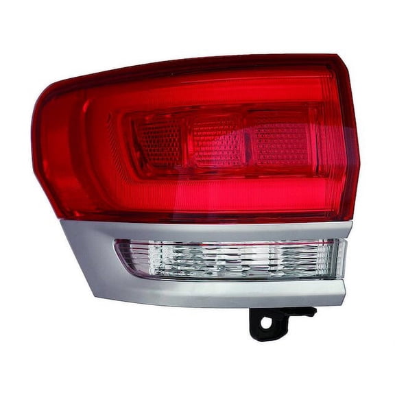 Left Tail Light Assembly - Compatible with 2014 - 2021 Jeep Grand Cherokee Sport Utility 4-Door 2015 2016 2017 2018 2019 2020