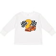 thumbnail image 3 of Inktastic Number Two Race Car Boys or Girls Long Sleeve Toddler T-Shirt, 3 of 5