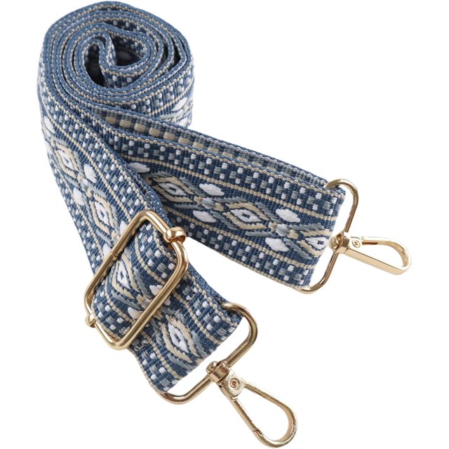 LinYooLi Bandoulière de Remplacement Réglable, Sangles de Bagage, Ceinture Bandoulière en Toile pour Sac à Main, Sangle de Sac à Main pour Femmes (Style A 119)