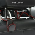 thumbnail image 3 of Sidaley Suspensión trasera del asiento del vehículo ganchos universales bolso monedero ropa bolsa titular interior del automóvil portátil 1 Type3 NO3, 3 of 6