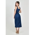 thumbnail image 3 of Vestido denim con cierre Roman Fashion /Juvenil, 14774 (Azul dark) azul oscuro M, 3 of 5