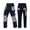 Dark Blue-1, variant on Construction Work Pants For Men Wear-Resistant Patch Work Durable Cargo Pants Multi Pockets Waterproof Workwear