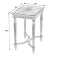thumbnail image 6 of Butler Specialty Company Tyler Solid Wood Inlay Accent Table - Antique Beige, 6 of 6