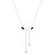 thumbnail image 2 of Collares y colgantes Mori Super Immortal Temperament Sweet Double Twin Flying Collar Chain Versatile Necklace, 2 of 6