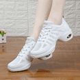 thumbnail image 4 of Zapatos de baile cuadrados de malla transpirable para las cuatro estaciones, zapatos de yoga y fitness ligeros con suela suave, zapatos de baile de jazz, 4 of 5