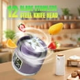 thumbnail image 6 of Digital Display Juicer, Digital Multimode Juicer Blender, Portable Blender, 3 Speed Portable Juicer Fruit Mixers, Small Blenders, USB Rechargeable Multi-mode Juicer Mixer for Home/Travel/Office, 6 of 9