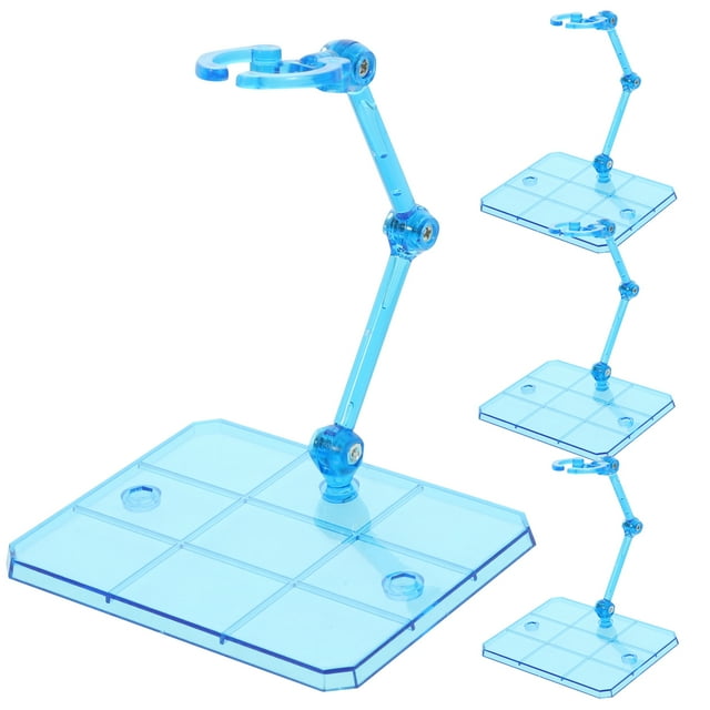 Miangastore 4pcs Action Figure Stands Action Figure Display Holder Adjustable Doll Model Supports