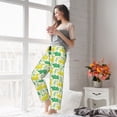 thumbnail image 5 of Goofa crocodile and duck Printed Soft Pajama Pants for Women, Wide Leg Comfy Casual Lounge Yoga Pants-Medium, 5 of 6