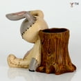 thumbnail image 2 of Gothic Rabbit Resin Decorative Figurine - Multi-Functional Desk Decor, 2 of 6