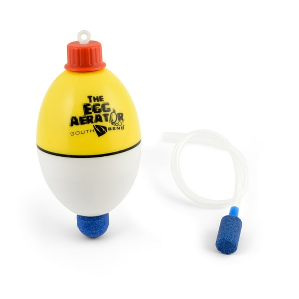 South Bend Egg Aerator Floating Bait Aeration System Fishing Equipment