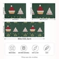 thumbnail image 2 of Yayeee Pillowcase Standard Size Set of 2 Satin Wrinkle Resistant Pillow Case, Christmas Santa Hats, 2 of 8