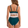 thumbnail image 3 of Tankini Swimsuits for Women with Shorts Athletic Two Piece Bathing Suits Racerback Tank Tops Swimwear, 3 of 7
