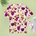 thumbnail image 5 of Wine Glass Women T-Shirt Classic O Neck T-Shirts Short-Sleeve Trendy Animal Print Design Tshirt Casual Clothing, 5 of 5
