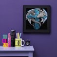 thumbnail image 3 of 5D DIY Diamond Painting Kits Full Round Drill Stegosaurus Mosaico Resina Imagen Sywqhk Decoración hogareña, 3 of 9