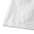 thumbnail image 4 of pantalones cortos para hombres pantalones cortos elásticos para hombres pantalones cortos de lino para hombres pantalones cortos con cierre de cordón para hombres pantalones, 4 of 5