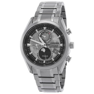 Citizen Tsuki-yomi A-T Eco-Drive Perpetual World Time Men's Watch