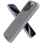 Smartish iPhone 16 Pro Slim Case - Gripmunk Compatible with MagSafe [Lightweight + Protective] Slim & Thin Grip Cover for Apple iPhone 16 Pro - Clearly Clear