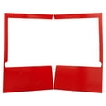 thumbnail image 6 of 2 Pocket Glossy Laminated Paper Folders, Assorted Colors, Letter Size, Paper Portfolios by Better Office Products, Box of 25 Assorted Color Folders (no prongs), 6 of 15